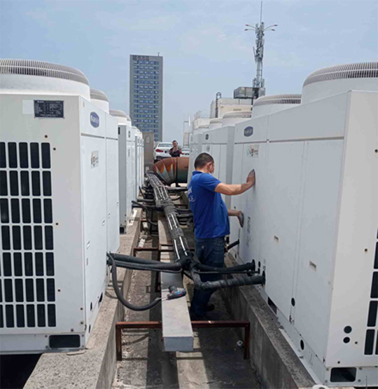 辽中中央空调制热和不制冷系统维修方法